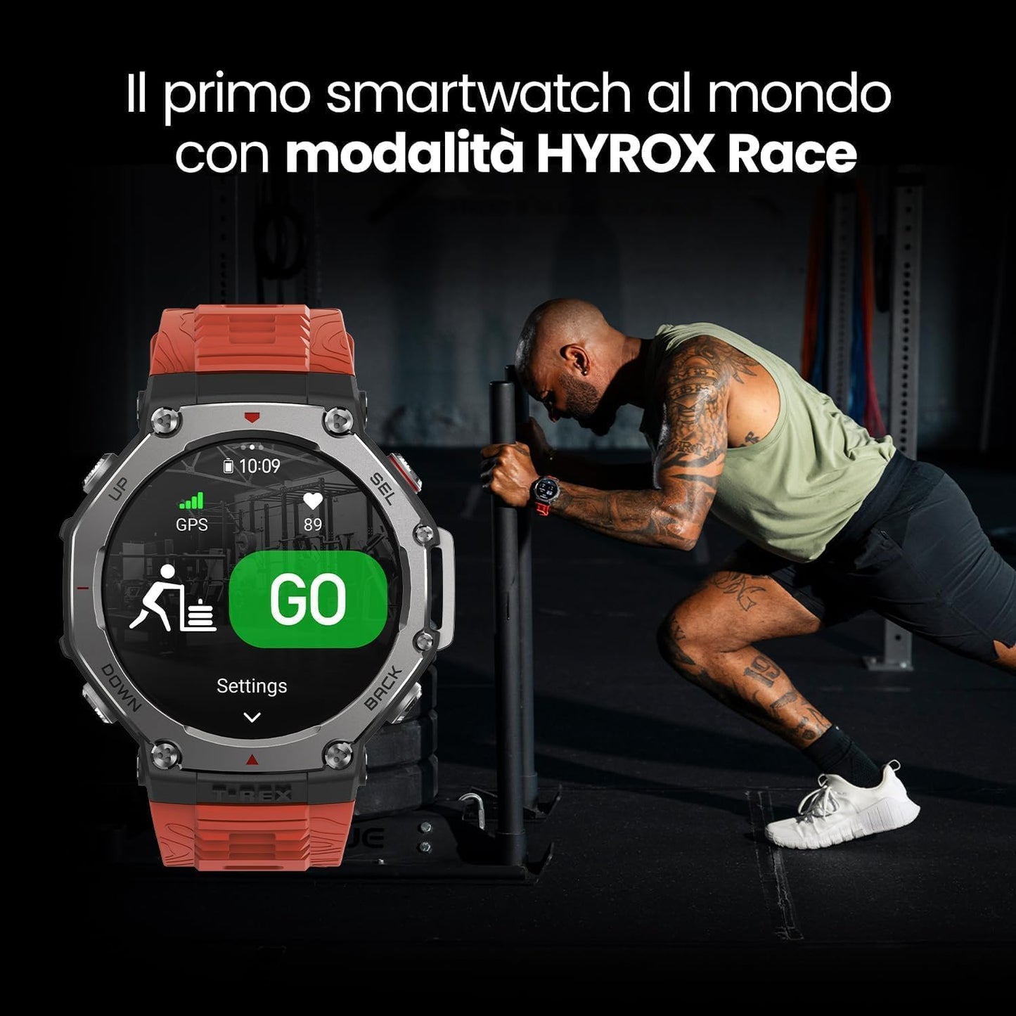 AMAZFIT T-Rex 3 Outdoor Smartwatch 48mm AMOLED Display, Offline Maps & Navigation, 6 Satellite Systems Dual Band GPS, 27 Days Battery Life, NFC Payment, 170 Sports Mode, 45m Freediving for Adventure